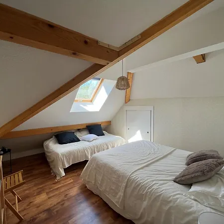 Charmant T4 Duplex Au Centre Du Village Avec Garage - Equipe Pour 6/7 Personnes - Fr-1-761-12